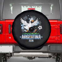 Funny Argentina Soccer Goose Spare Tire Cover Football Fan Graphic