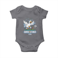Funny Argentina Soccer Goose Baby Onesie Football Fan Graphic