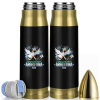 Funny Argentina Soccer Goose Bullet Tumbler Football Fan Graphic