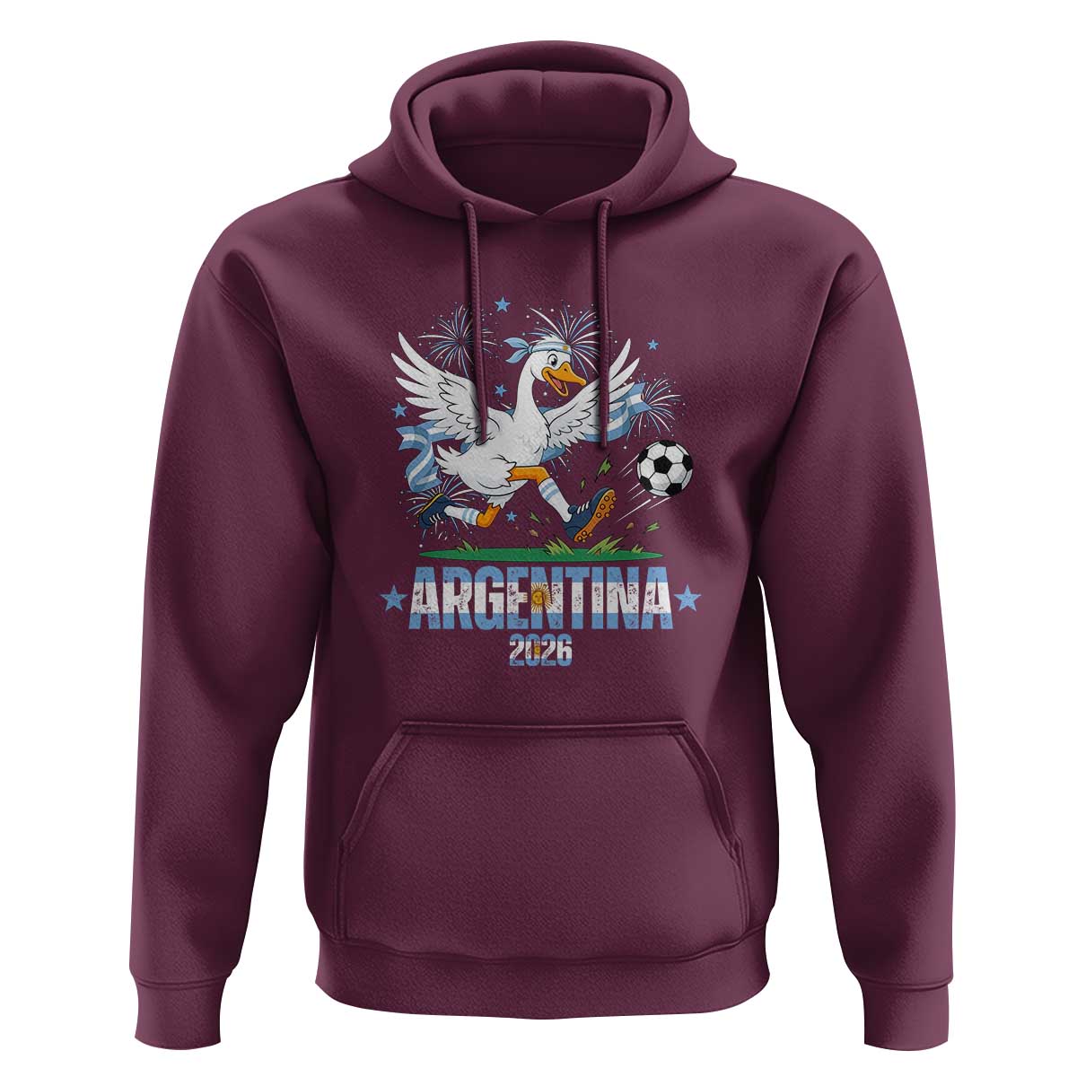 Funny Argentina Soccer Goose Hoodie Football Fan Graphic