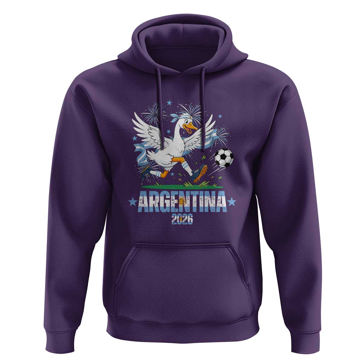 Funny Argentina Soccer Goose Hoodie Football Fan Graphic