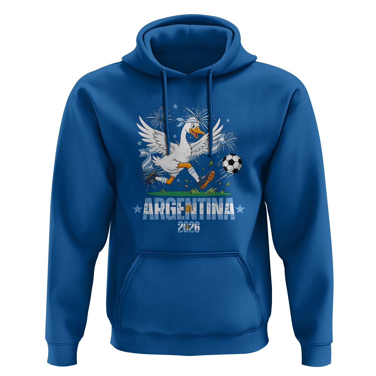 Funny Argentina Soccer Goose Hoodie Football Fan Graphic
