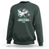 Funny Argentina Soccer Goose Sweatshirt Football Fan Graphic