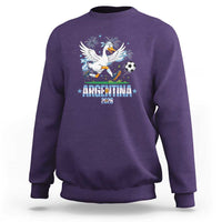 Funny Argentina Soccer Goose Sweatshirt Football Fan Graphic