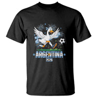 Funny Argentina Soccer Goose T Shirt Football Fan Graphic