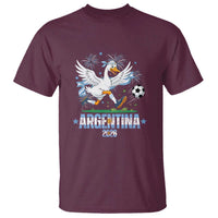 Funny Argentina Soccer Goose T Shirt Football Fan Graphic