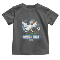 Funny Argentina Soccer Goose Toddler T Shirt Football Fan Graphic