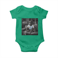 Funny Bigfoot Watching Soccer Baby Onesie Argentina Futbol Fan