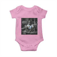 Funny Bigfoot Watching Soccer Baby Onesie Argentina Futbol Fan