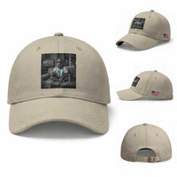 Funny Bigfoot Watching Soccer Baseball Cap Argentina Futbol Fan