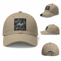 Funny Bigfoot Watching Soccer Baseball Cap Argentina Futbol Fan