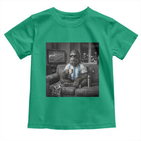 Funny Bigfoot Watching Soccer Toddler T Shirt Argentina Futbol Fan