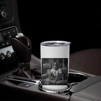 Funny Bigfoot Watching Soccer Tumbler Cup Argentina Futbol Fan