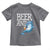 Dolphin And Beer Lover Funny Beach Life Gift Toddler T Shirt - Wonder Print Shop