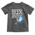 Dolphin And Beer Lover Funny Beach Life Gift Toddler T Shirt - Wonder Print Shop