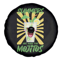 Summers Are Made For Mojitos Spare Tire Cover Funny Vacation Cocktail - Wonder Print Shop