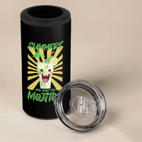 Summers Are Made For Mojitos 4 in 1 Can Cooler Tumbler Funny Vacation Cocktail