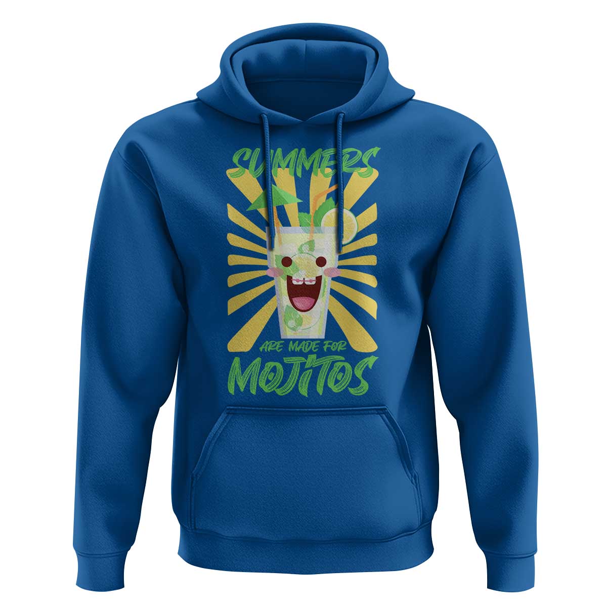 Summers Are Made For Mojitos Hoodie Funny Vacation Cocktail - Wonder Print Shop