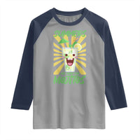 Summers Are Made For Mojitos Raglan Shirt Funny Vacation Cocktail - Wonder Print Shop
