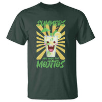 Summers Are Made For Mojitos T Shirt Funny Vacation Cocktail - Wonder Print Shop
