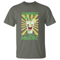 Summers Are Made For Mojitos T Shirt Funny Vacation Cocktail - Wonder Print Shop