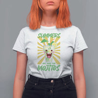 Summers Are Made For Mojitos T Shirt For Women Funny Vacation Cocktail - Wonder Print Shop