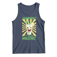 Summers Are Made For Mojitos Tank Top Funny Vacation Cocktail - Wonder Print Shop