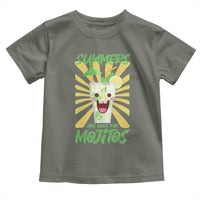 Summers Are Made For Mojitos Toddler T Shirt Funny Vacation Cocktail - Wonder Print Shop