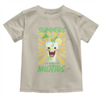 Summers Are Made For Mojitos Toddler T Shirt Funny Vacation Cocktail - Wonder Print Shop