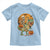 Funny Skeleton Riding Mummy Dinosaur Halloween Toddler T Shirt - Wonder Print Shop