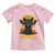 Black Cat Halloween Toddler T Shirt Meowcula Cute Smilling With Bat - Wonder Print Shop