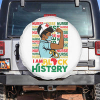 Nurse African American Spare Tire Cover I Am Black History Strong Feminism - Wonder Print Shop