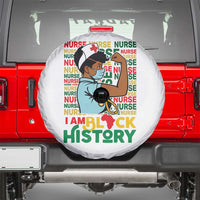Nurse African American Spare Tire Cover I Am Black History Strong Feminism - Wonder Print Shop