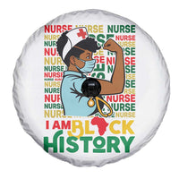 Nurse African American Spare Tire Cover I Am Black History Strong Feminism - Wonder Print Shop