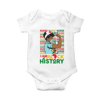 Nurse African American Baby Onesie I Am Black History Strong Feminism - Wonder Print Shop