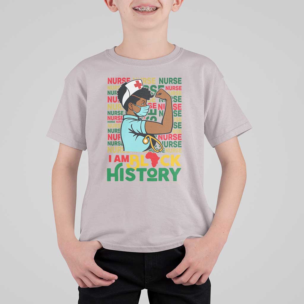 Nurse African American T Shirt For Kid I Am Black History Strong Feminism - Wonder Print Shop