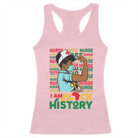 Nurse African American Racerback Tank Top I Am Black History Strong Feminism - Wonder Print Shop