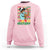 Nurse African American Sweatshirt I Am Black History Strong Feminism - Wonder Print Shop