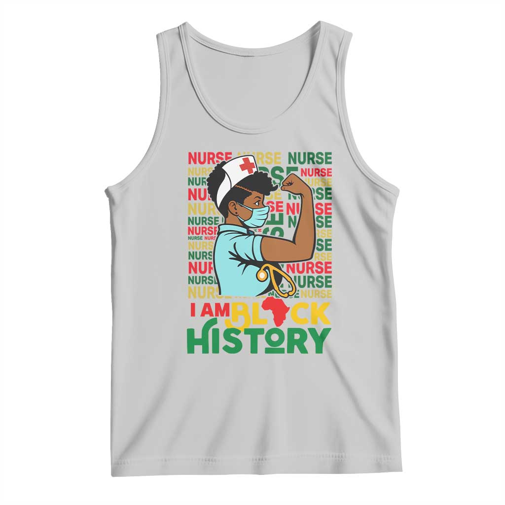 Nurse African American Tank Top I Am Black History Strong Feminism - Wonder Print Shop