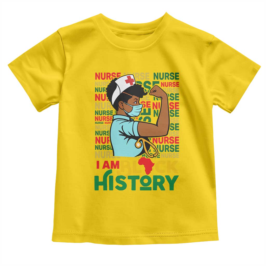 Nurse African American Toddler T Shirt I Am Black History Strong Feminism - Wonder Print Shop