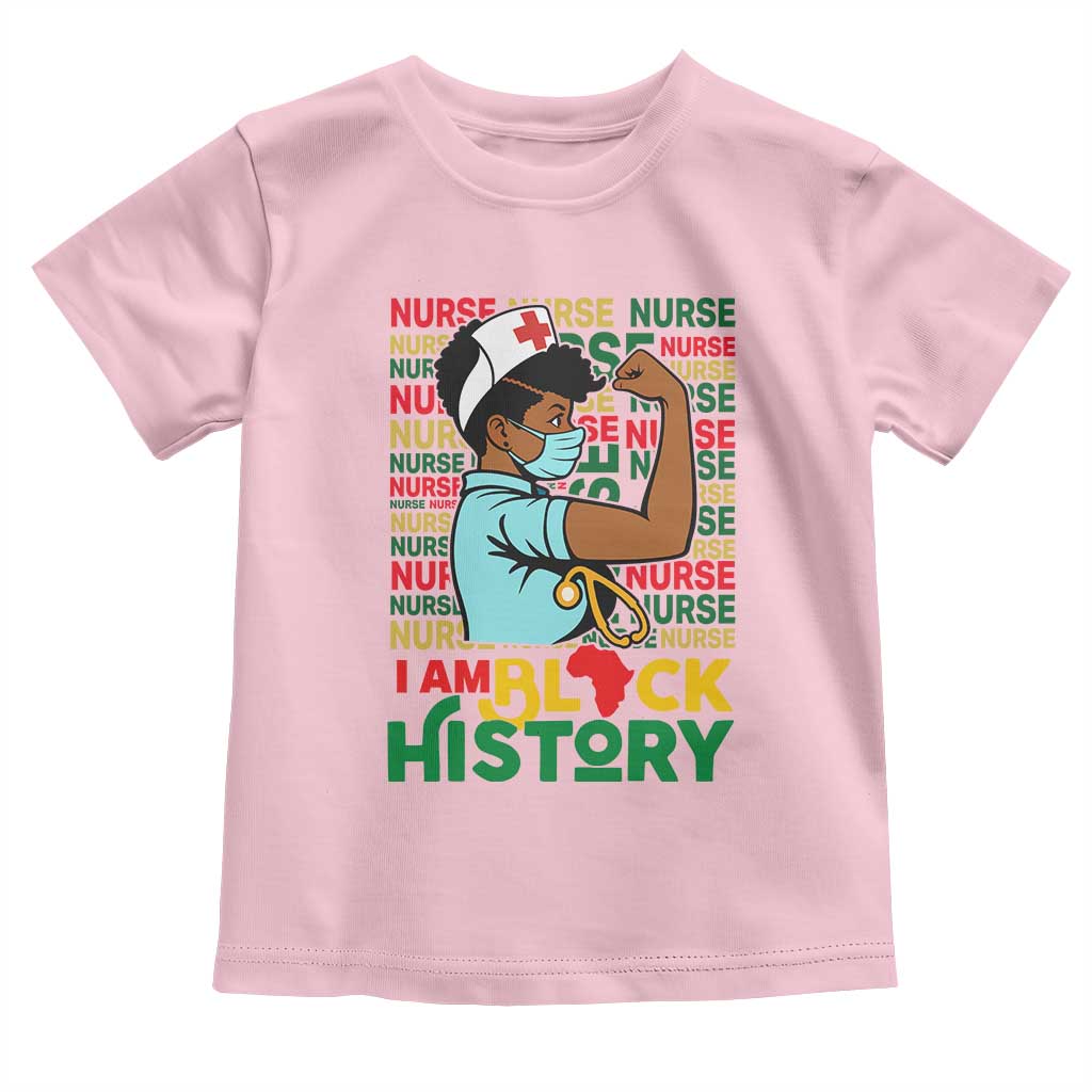 Nurse African American Toddler T Shirt I Am Black History Strong Feminism - Wonder Print Shop