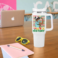 Nurse African American Tumbler With Handle I Am Black History Strong Feminism
