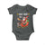 Funny Christmas Cat Baby Onesie Meowy Catmas Santa Sleigh Xmas - Wonder Print Shop