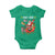 Funny Christmas Cat Baby Onesie Meowy Catmas Santa Sleigh Xmas - Wonder Print Shop