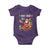 Funny Christmas Cat Baby Onesie Meowy Catmas Santa Sleigh Xmas - Wonder Print Shop