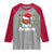 Basketball Christmas Raglan Shirt Funny Merry Swishmas Sports - Wonder Print Shop