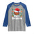 Basketball Christmas Raglan Shirt Funny Merry Swishmas Sports - Wonder Print Shop
