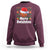 Basketball Christmas Sweatshirt Funny Merry Swishmas Sports - Wonder Print Shop