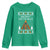 Basketball Merry Swishmas Youth Sweatshirt Christmas Tree Sports - Wonder Print Shop