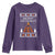 Basketball Merry Swishmas Youth Sweatshirt Christmas Tree Sports - Wonder Print Shop